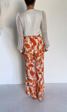 Womens | Bela Moss Crepe Pants | Orange
