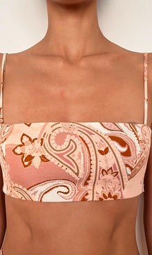Womens | Fiza Cotton Bralette | Powder Pink