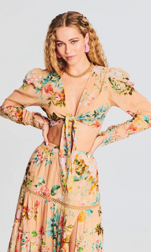 Womens | Inv Cotton Gouze Top | Nude