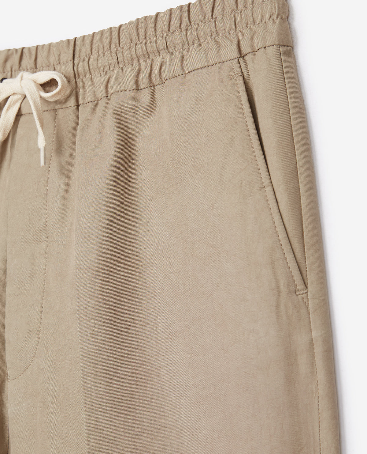 Lyocell And Cotton Chinos | Men | Beige