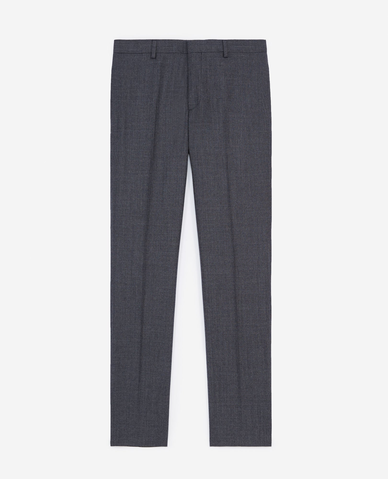 Slim-Fit Gray Suit Pants In Wool | Men | Grey