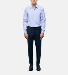 Wool Suit Pants | Men | Navy Blue