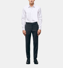 Wool Suit Pants | Men | Black