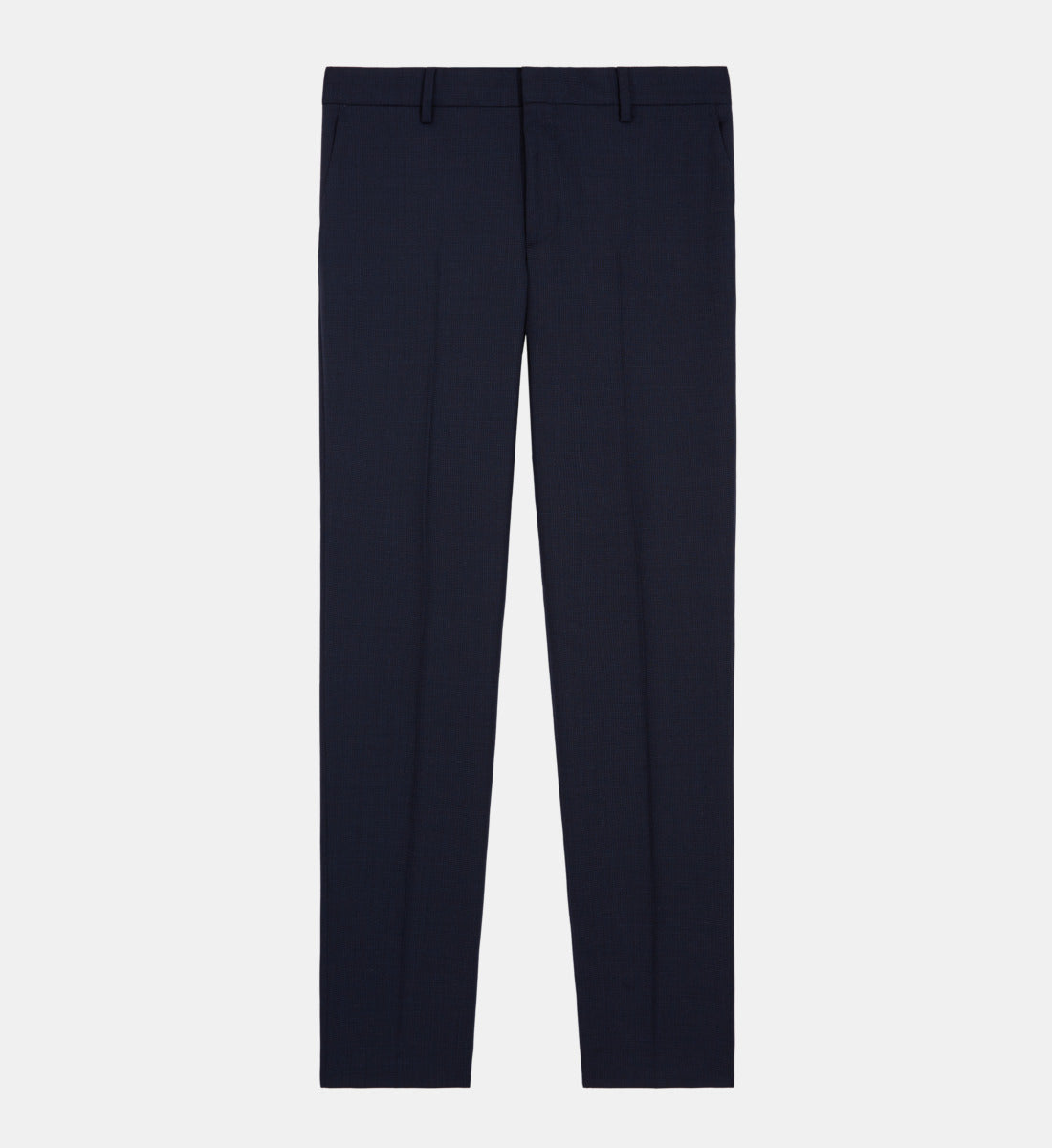 Wool Suit Pants | Men | Navy Blue