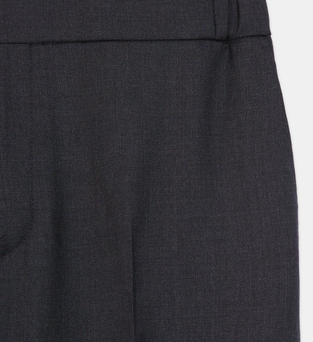 Gray Wool Pants | Men | Grey