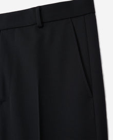 Wool Flared Pants | Men | Black