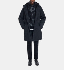 The Kooples Logo Parka | Men | Black