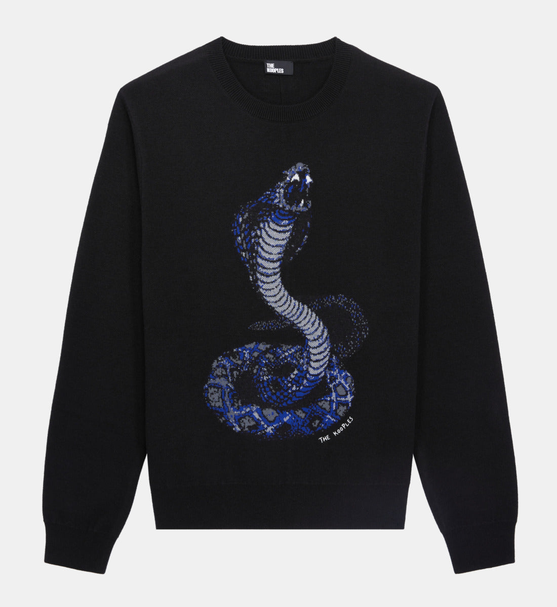 Cobra Sweater In Wool Blend | Men | Black