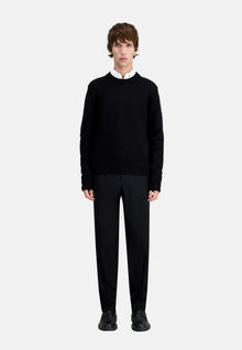 Merino Wool Sweater | Men | Black