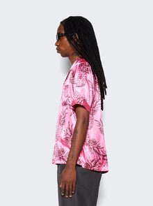 Men | Shangri La | Pineapple Print Hawaiian Shirt | Pink