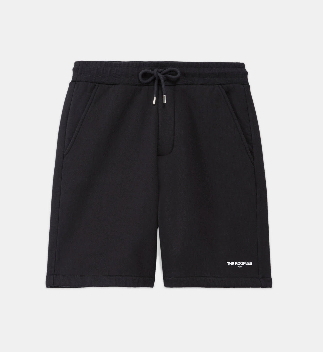 Fleece Shorts With Small Logo | Men | Black