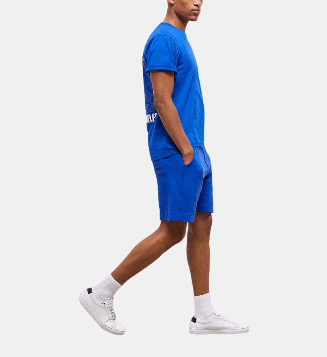 The Kooples Logo Shorts | Men | Blue Electric