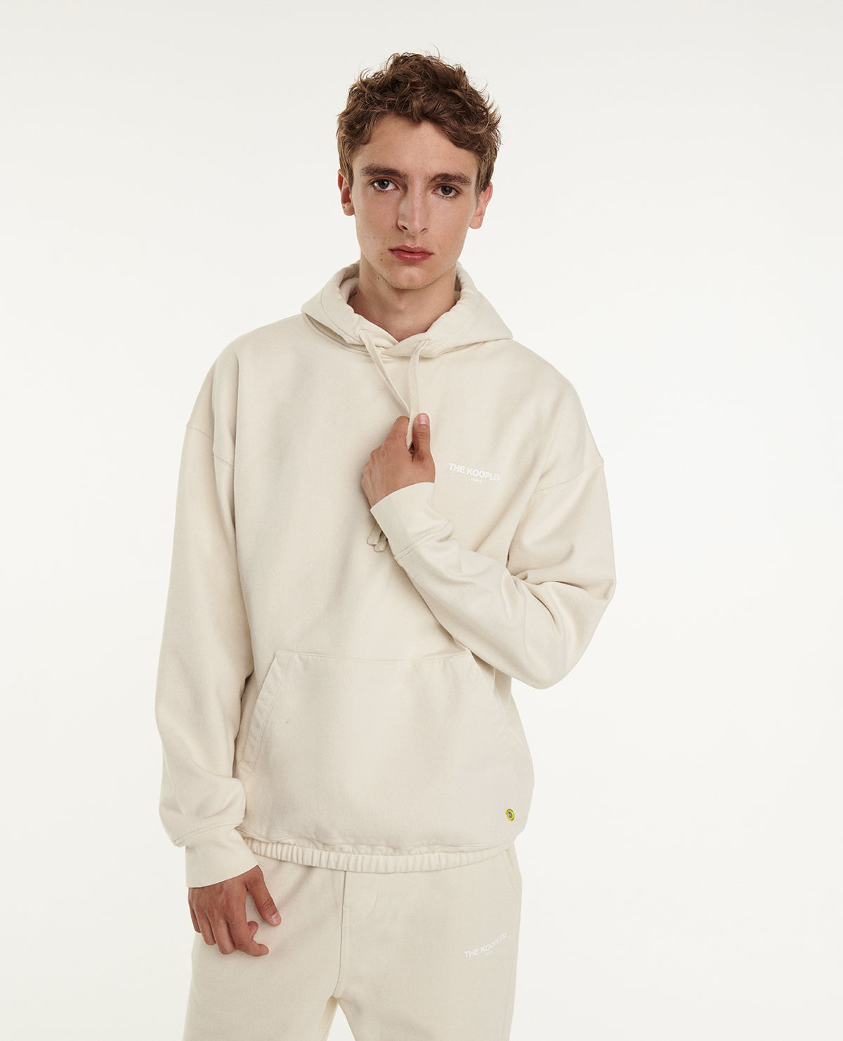 White Hoodie | Men | Ecru