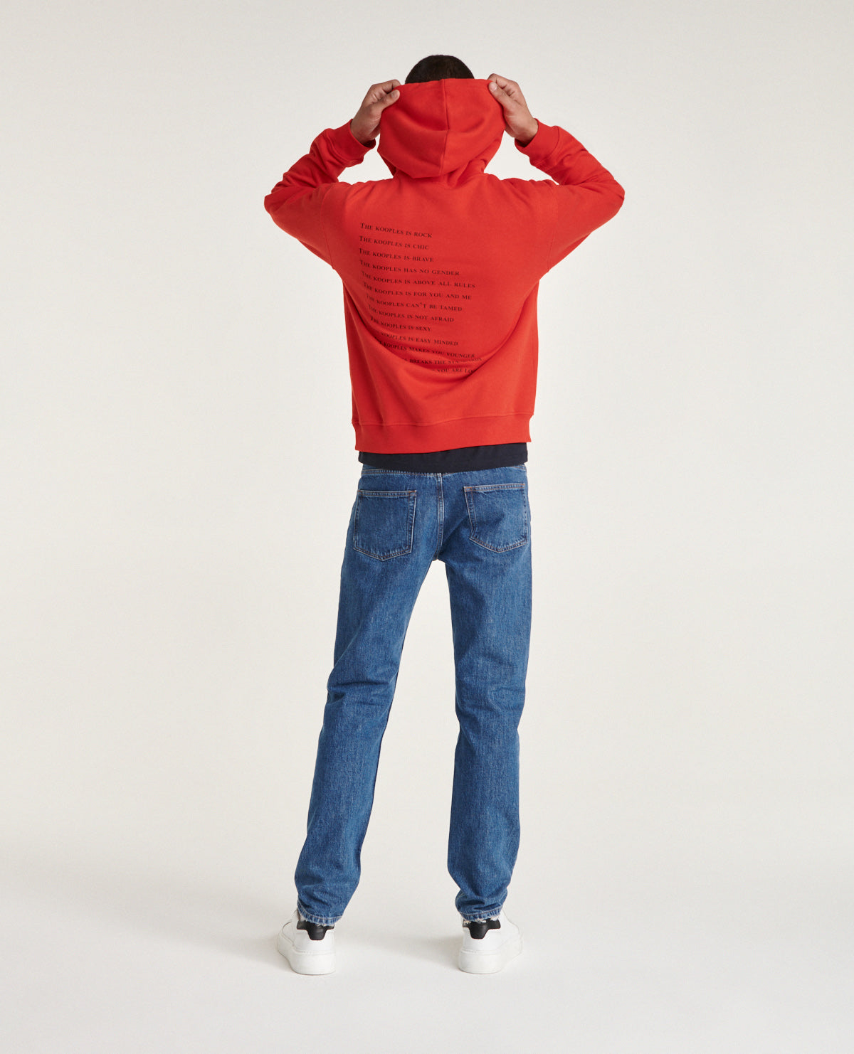 Sweatshirt With Screen Print What Is | Men | Red