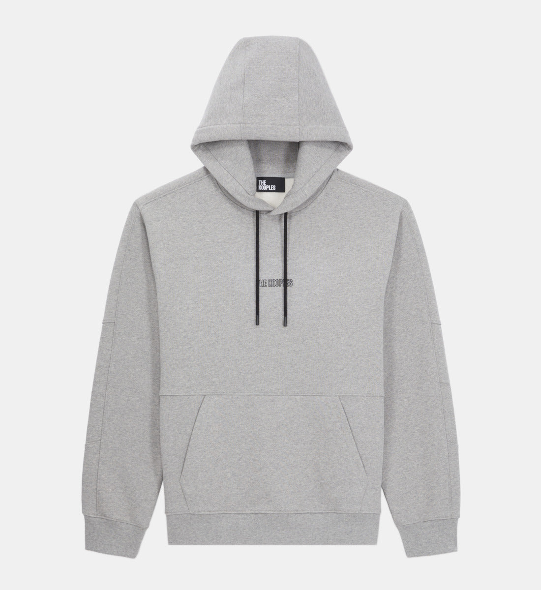 Biker Hoodie | Men | Grey Melange