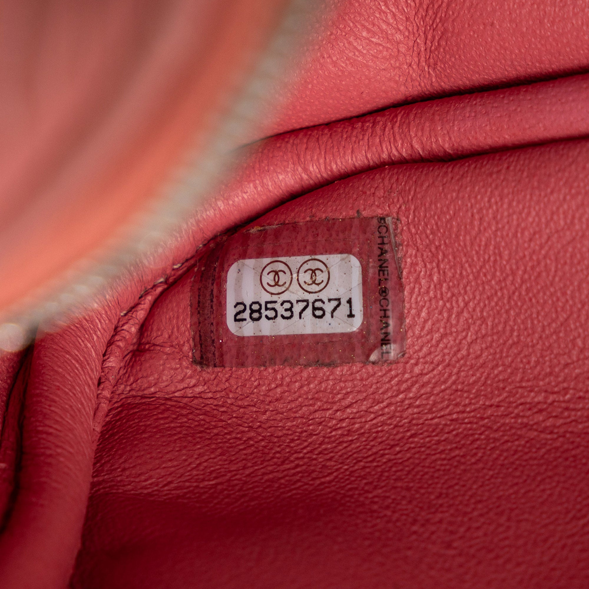 Chanel | Pre-Owned Mini Lambskin Camera Case | Pink