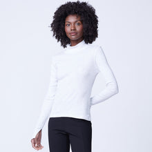 Heather Rib Turtleneck | Women | Heather Grey