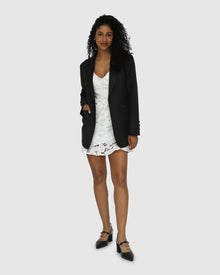 Women | Head To Head Tuxedo Jacket | Black