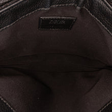 Dior | Pre-Owned Oblique Canvas Saddle Messenger Bag | Black