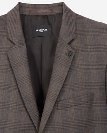 Check Wool Jacket | Men | Grey