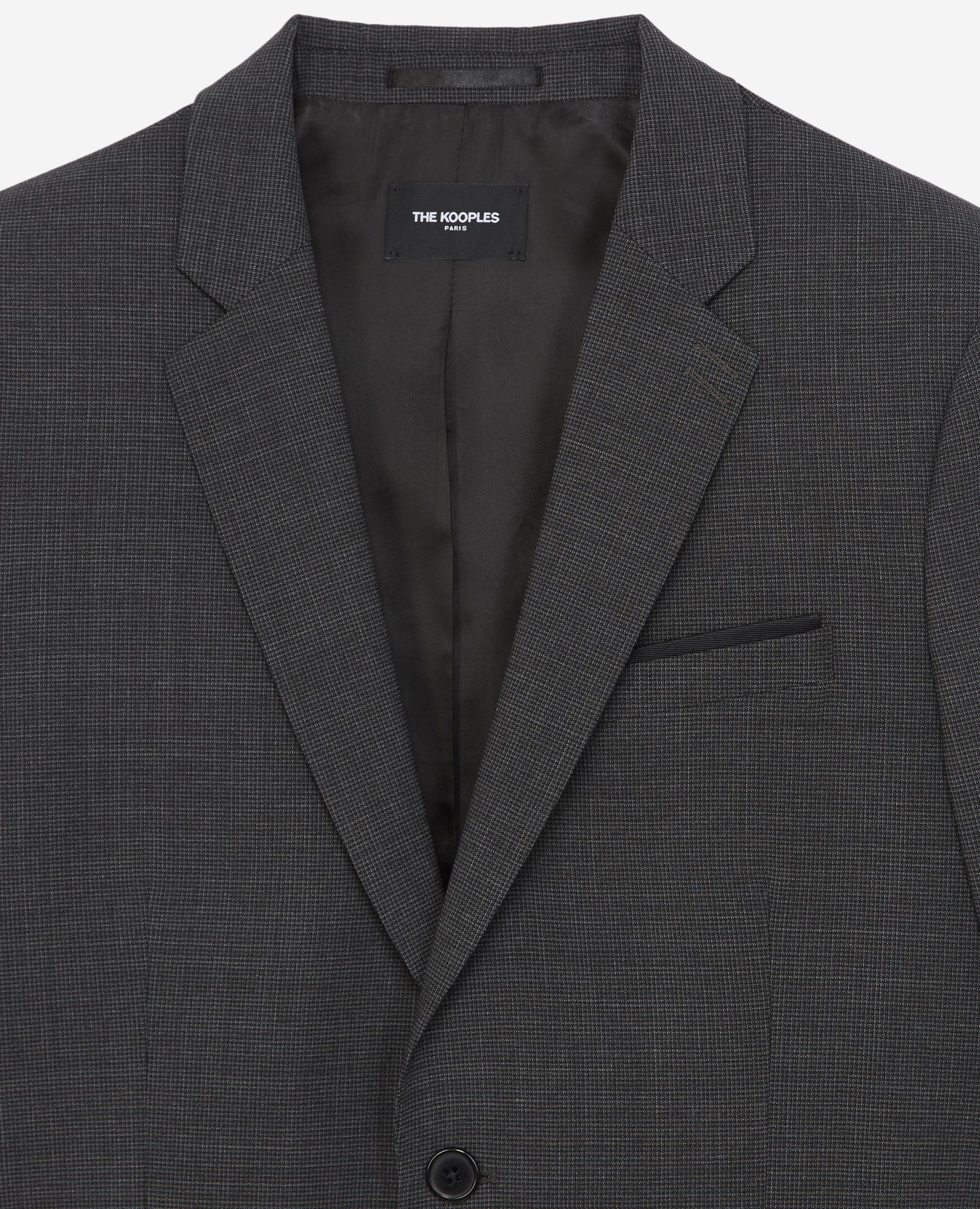 Wool Suit Jacket Grey | Men | Anthracite