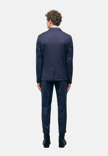 Wool Suit Jacket | Men | Navy Blue