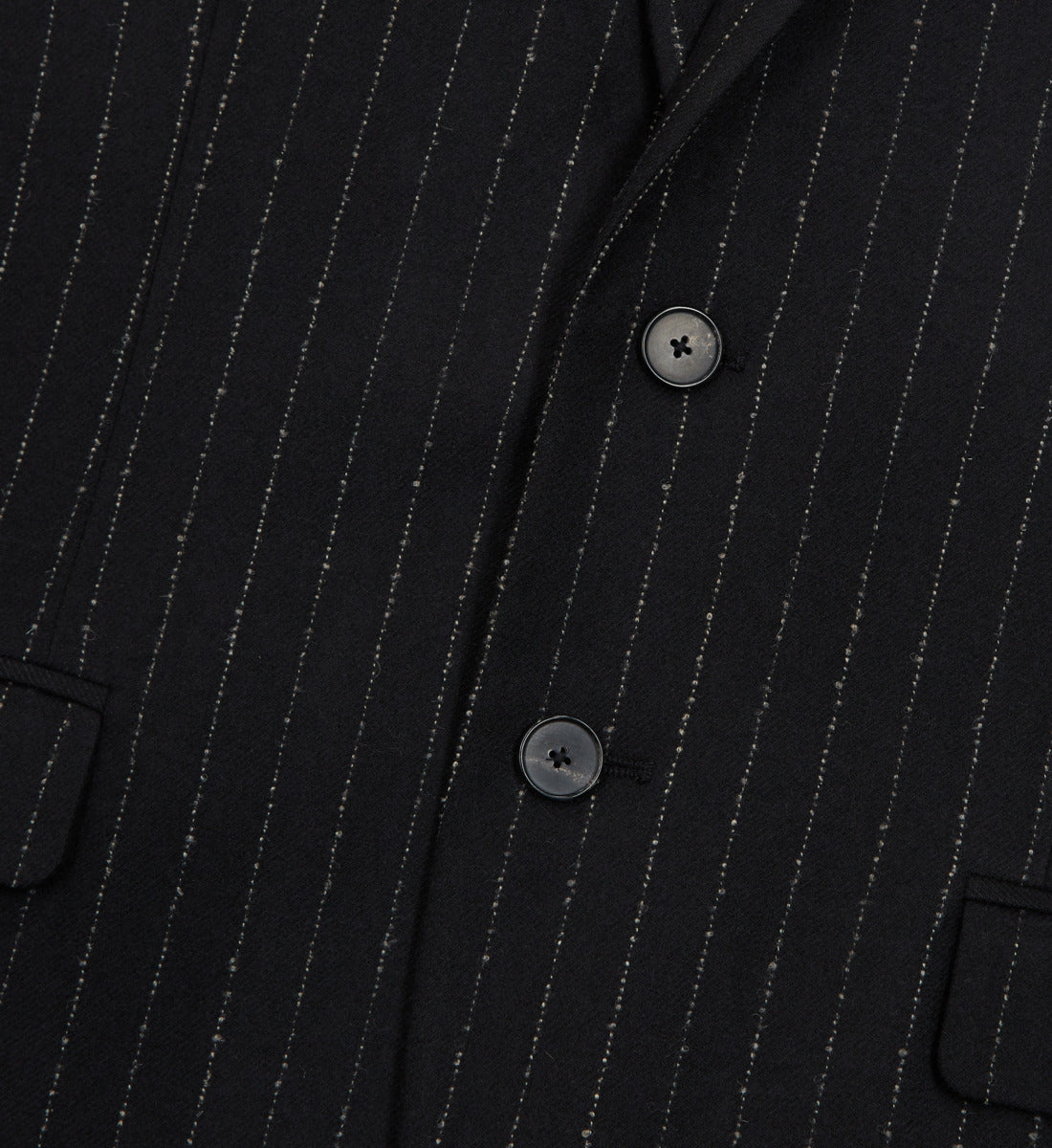 Striped Suit Jacket | Men | Black x White