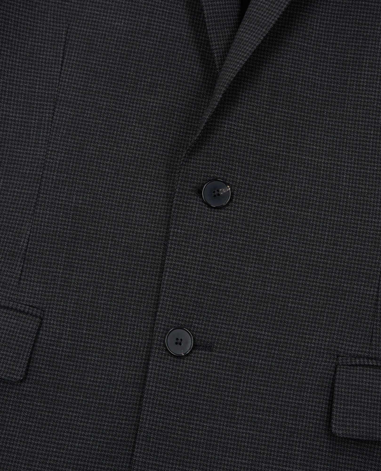 Wool Suit Jacket | Men | Black Grey