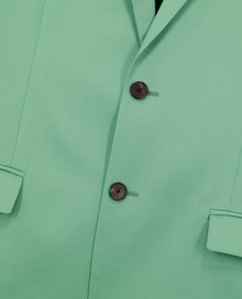 Wool Suit Jacket | Men | Green