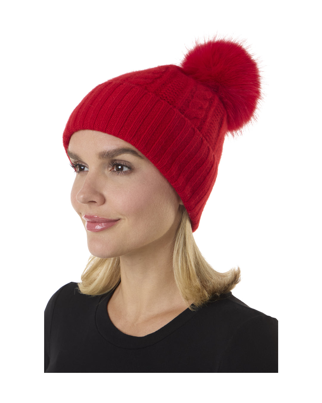 Amicale Cashmere | Women | Women's Hat | Red