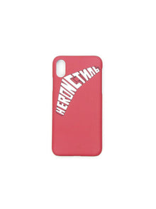 Heron Preston | White And Pink Logo Iphone Xs Case