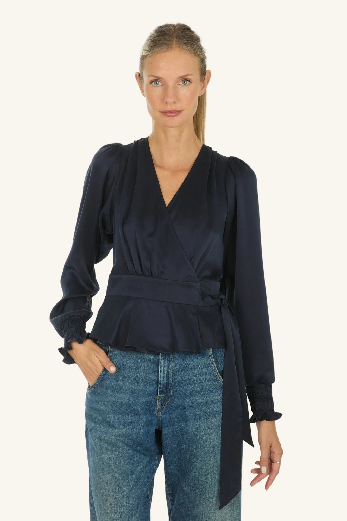 Hailey Top | Midnight Navy
