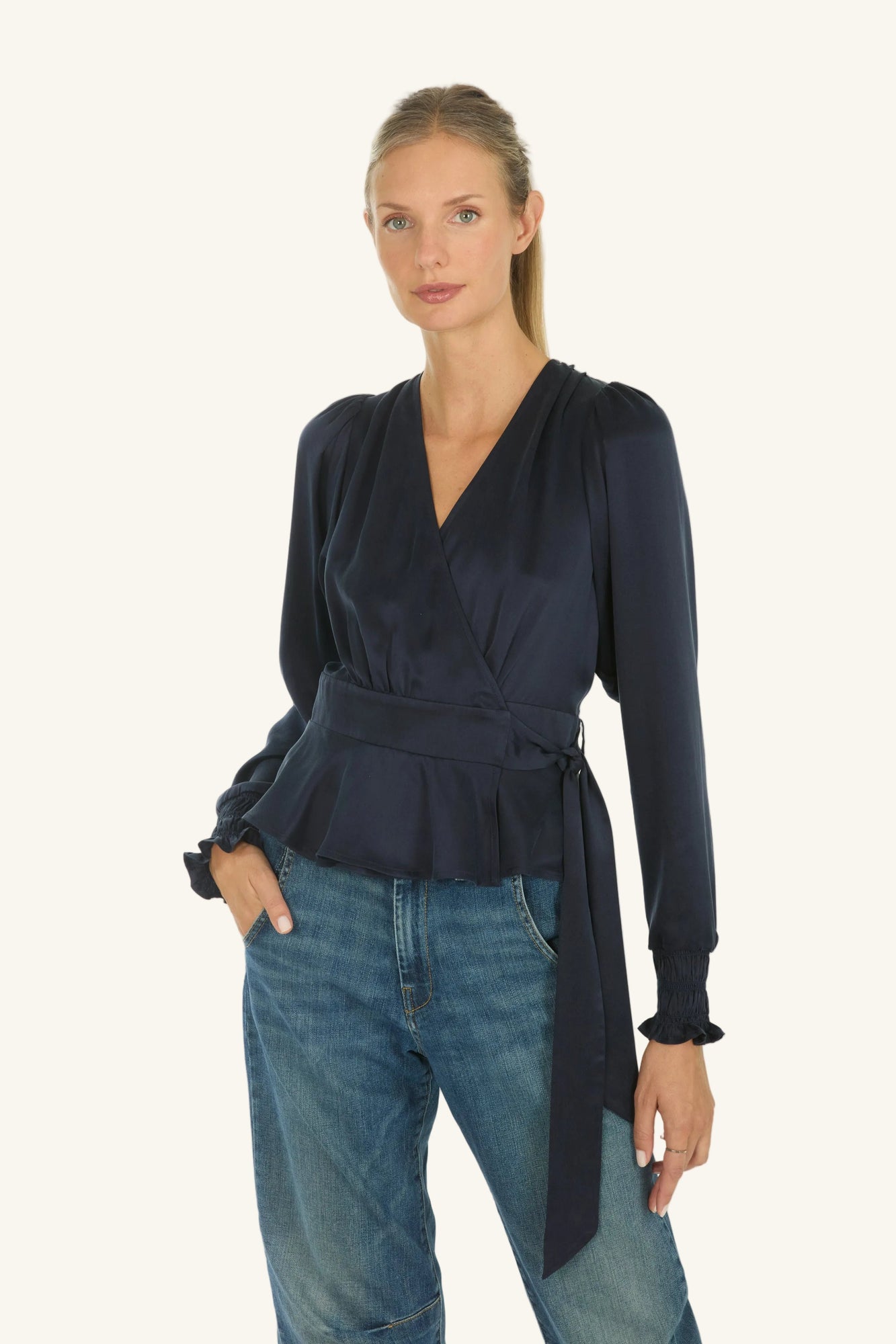 Hailey Top | Midnight Navy