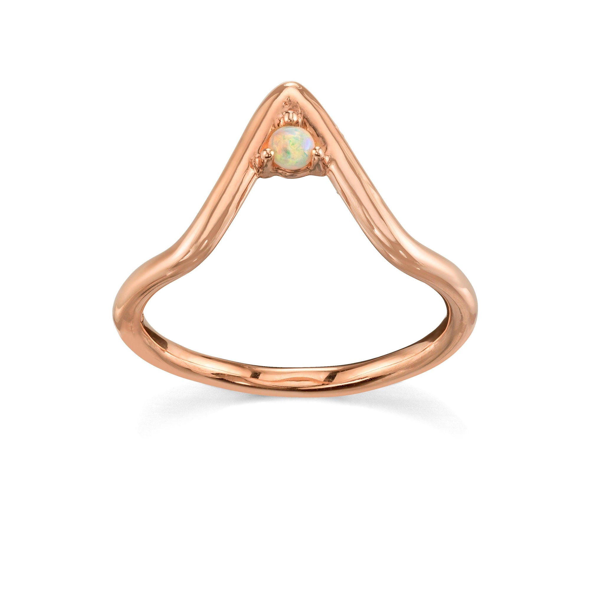 Women | Hanging in the Balance Opal Ring | 14k Rose Gold