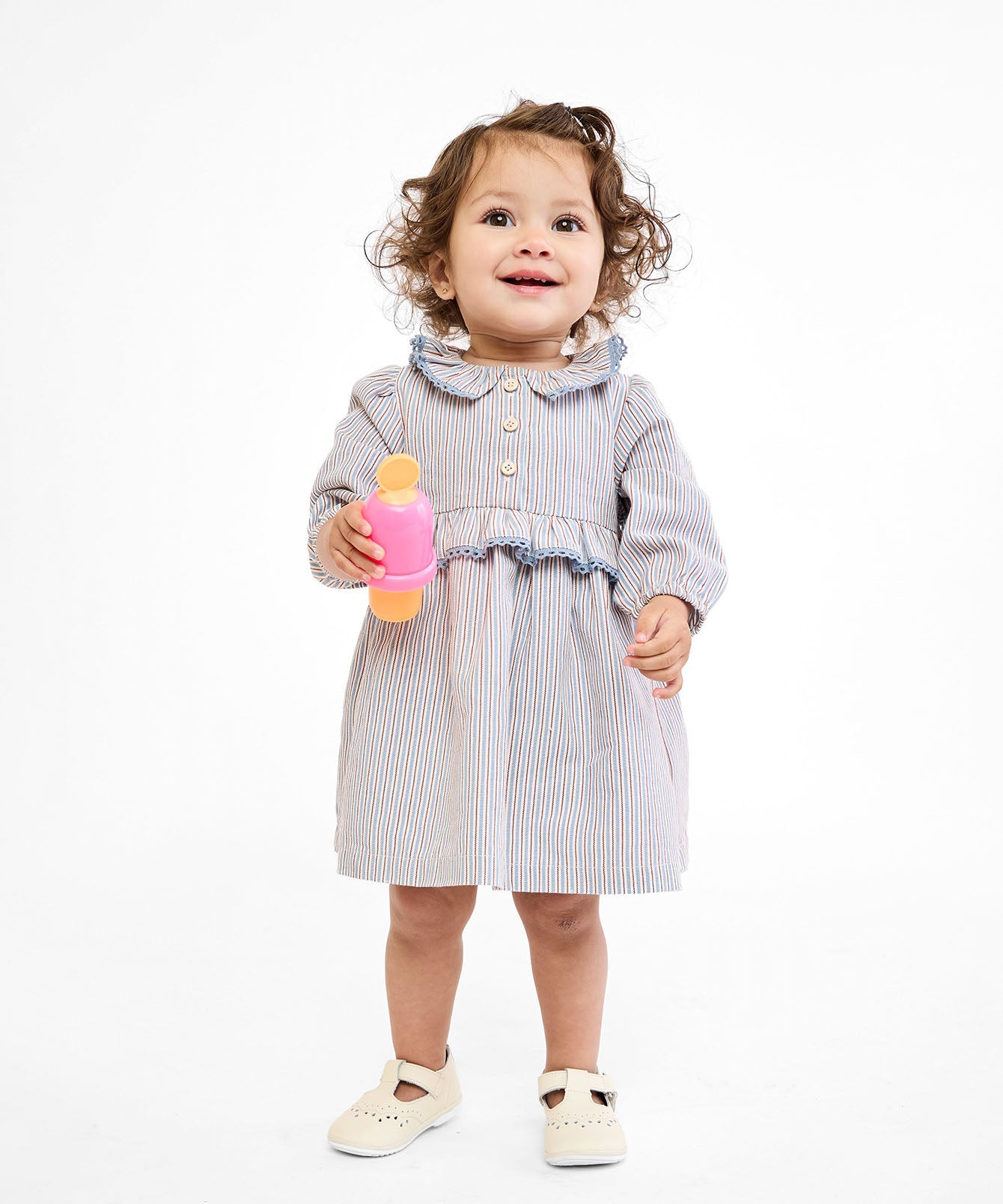 Girls | Hannah Dress | Multi/Blue