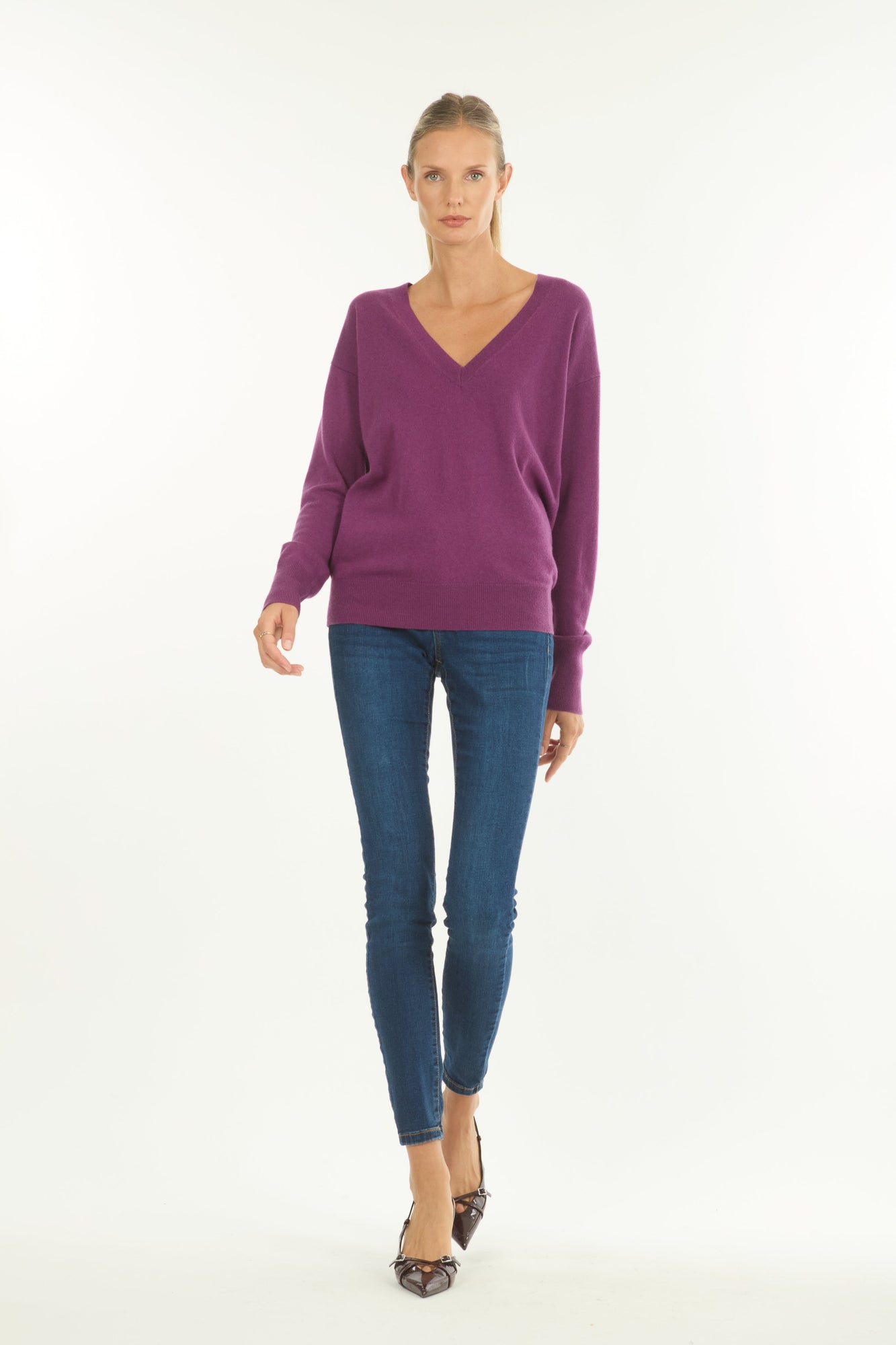 Haven Sweater | Mauve Pink