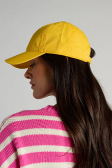 Kerri Rosenthal | Heart And Skull Hat | Soul Yellow