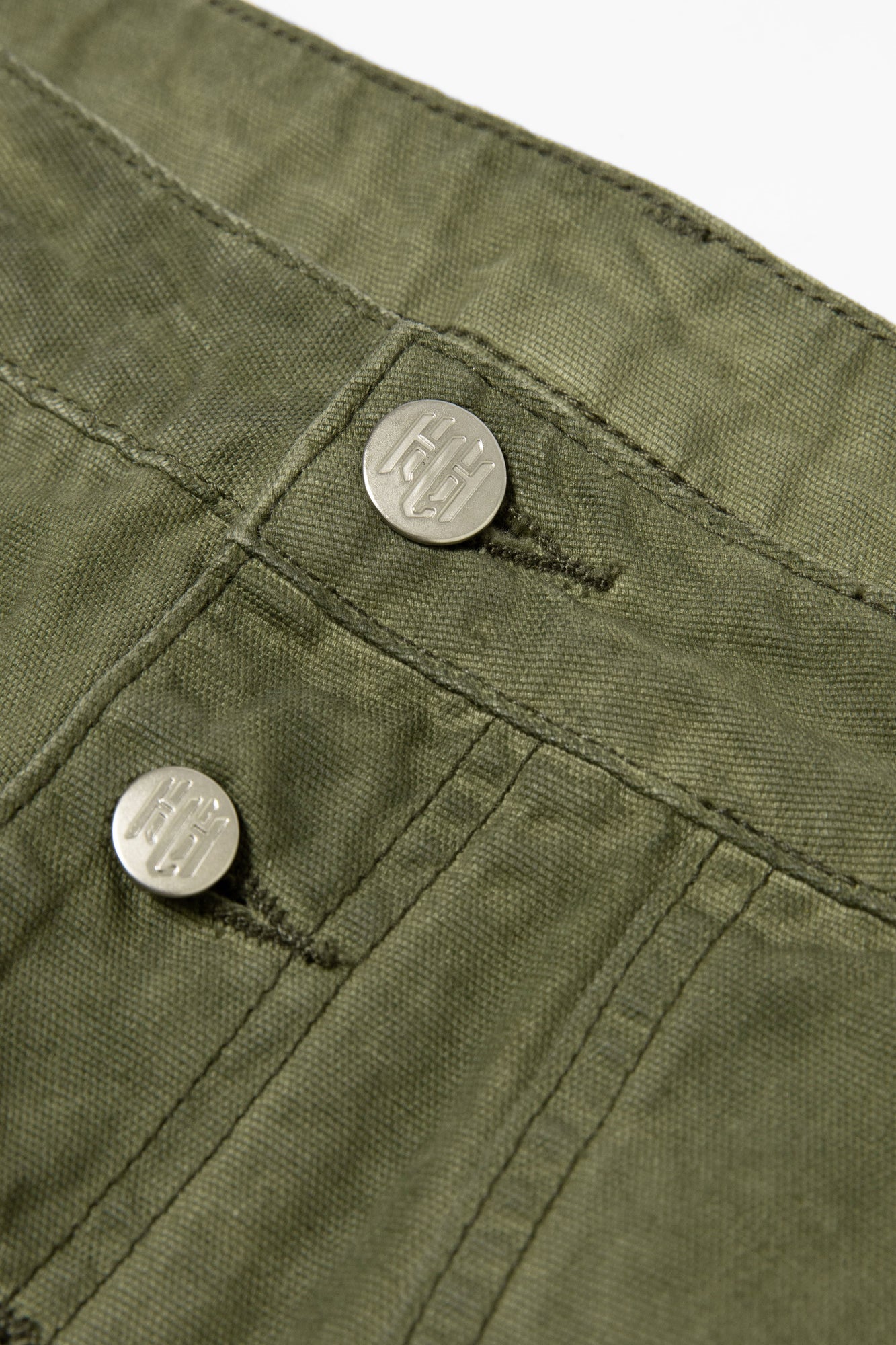 Heavy Laden Fatigue Pants | Vintage Army Green
