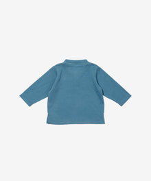 Boys | Henley Baby T-Shirt | Blue