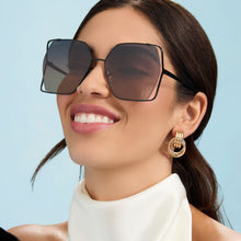Womens | Donna IV Sunglasses | Black | Twilight Gradient Polarized Lenses