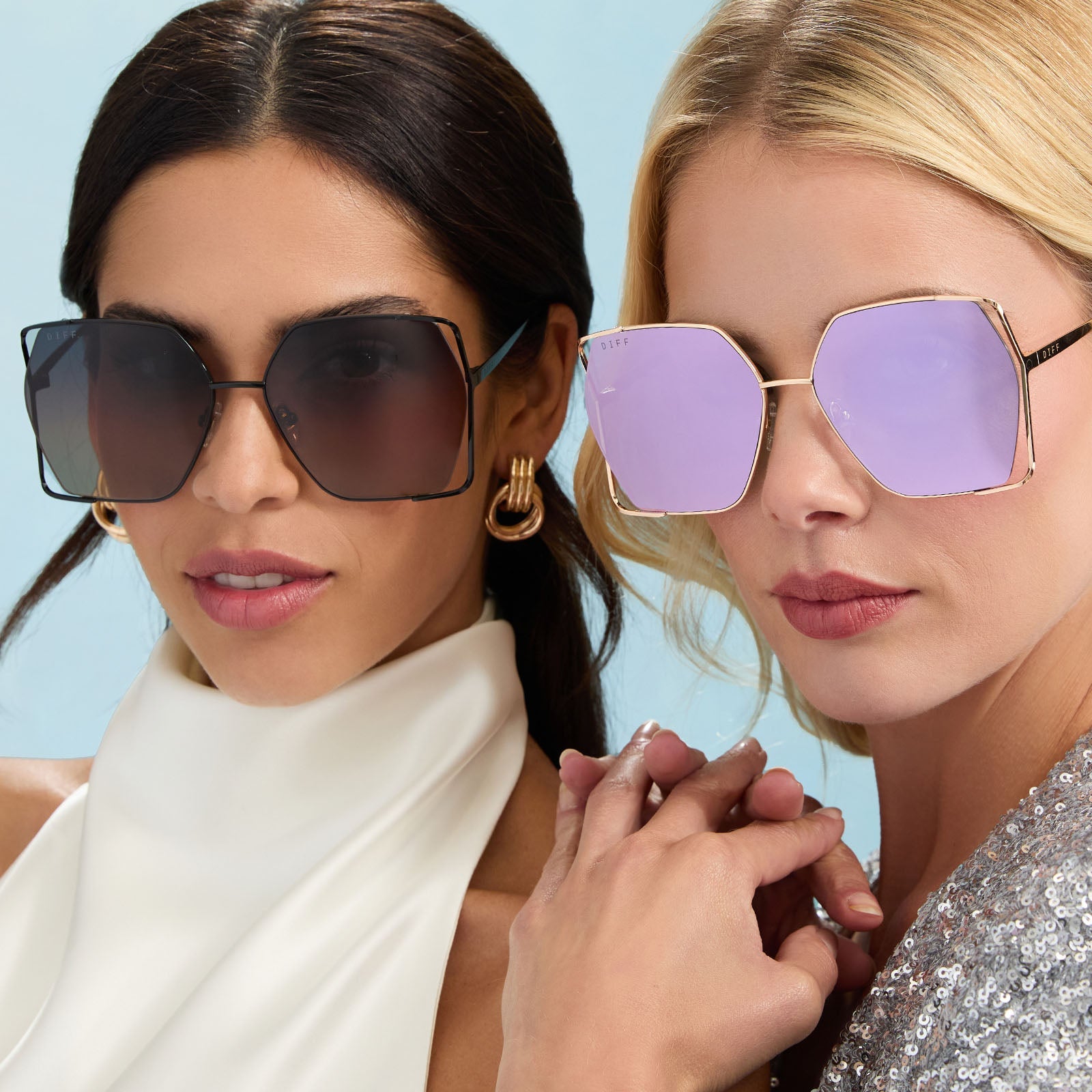 Womens | Donna IV Sunglasses | Black | Twilight Gradient Polarized Lenses