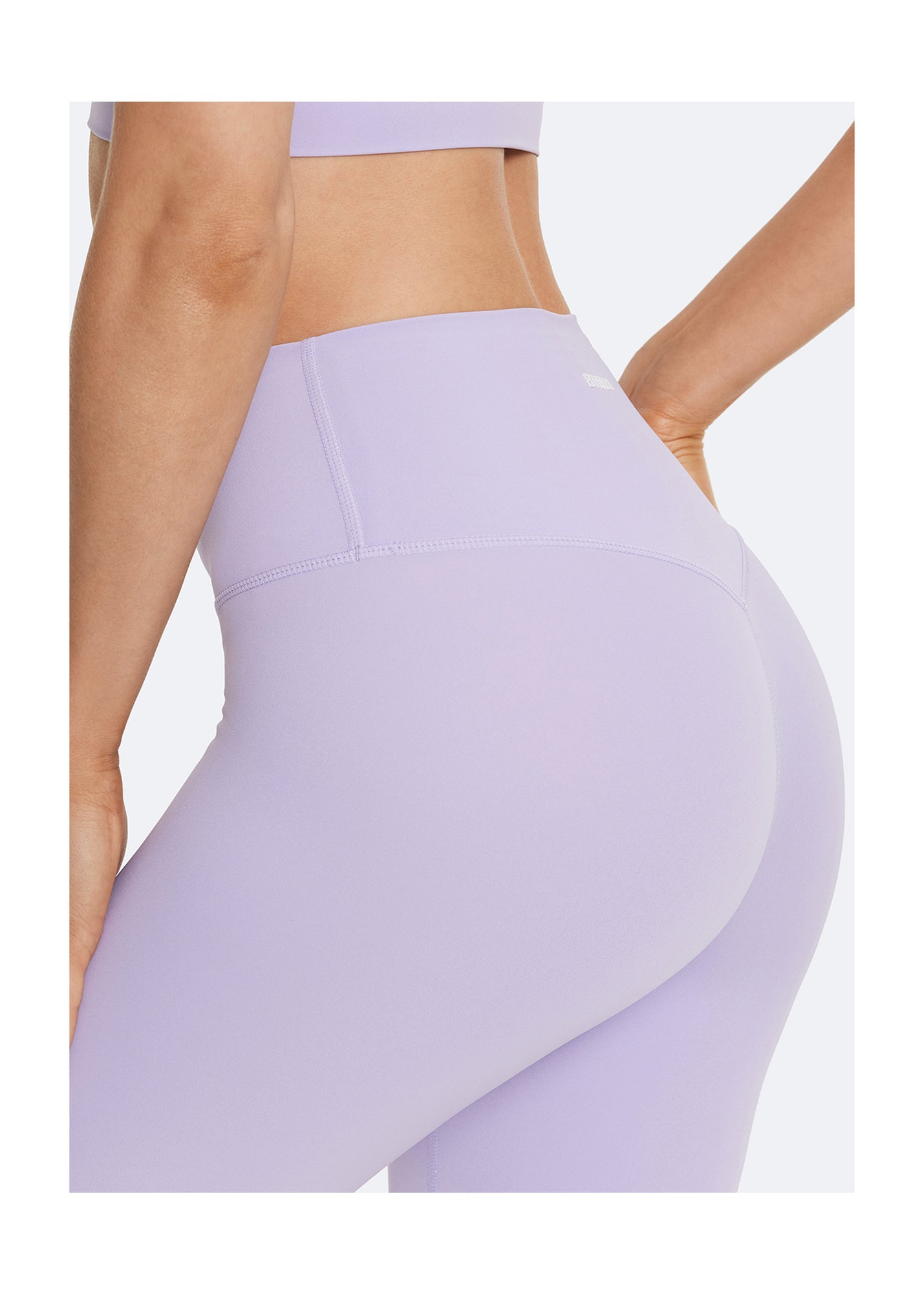 High-Waisted Bike Shorts | Lavender