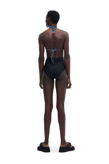 High Rise Bikini Bottom | Black