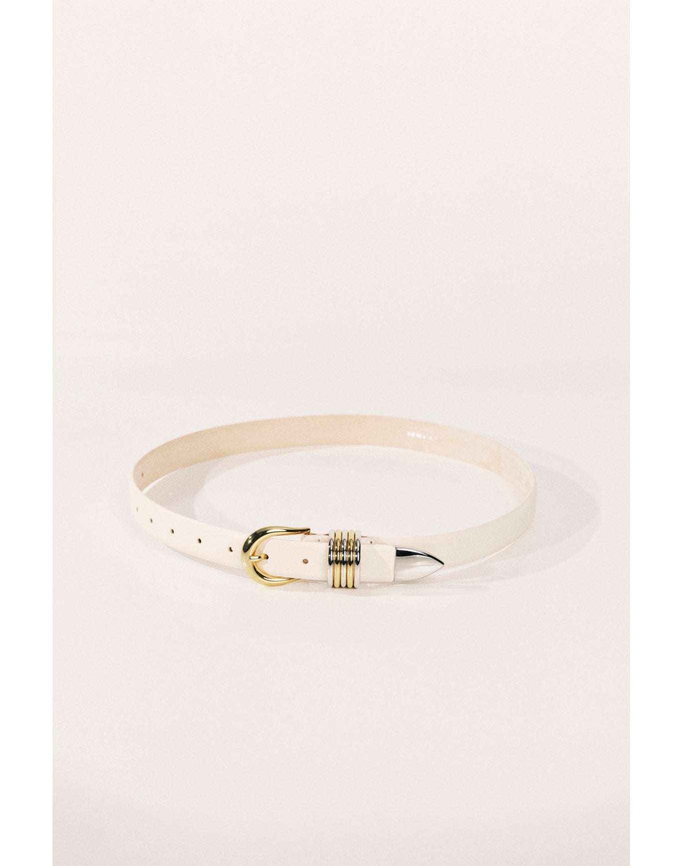 Hollyhock Mixed Metal | Ivory & Silver & 24K Gold