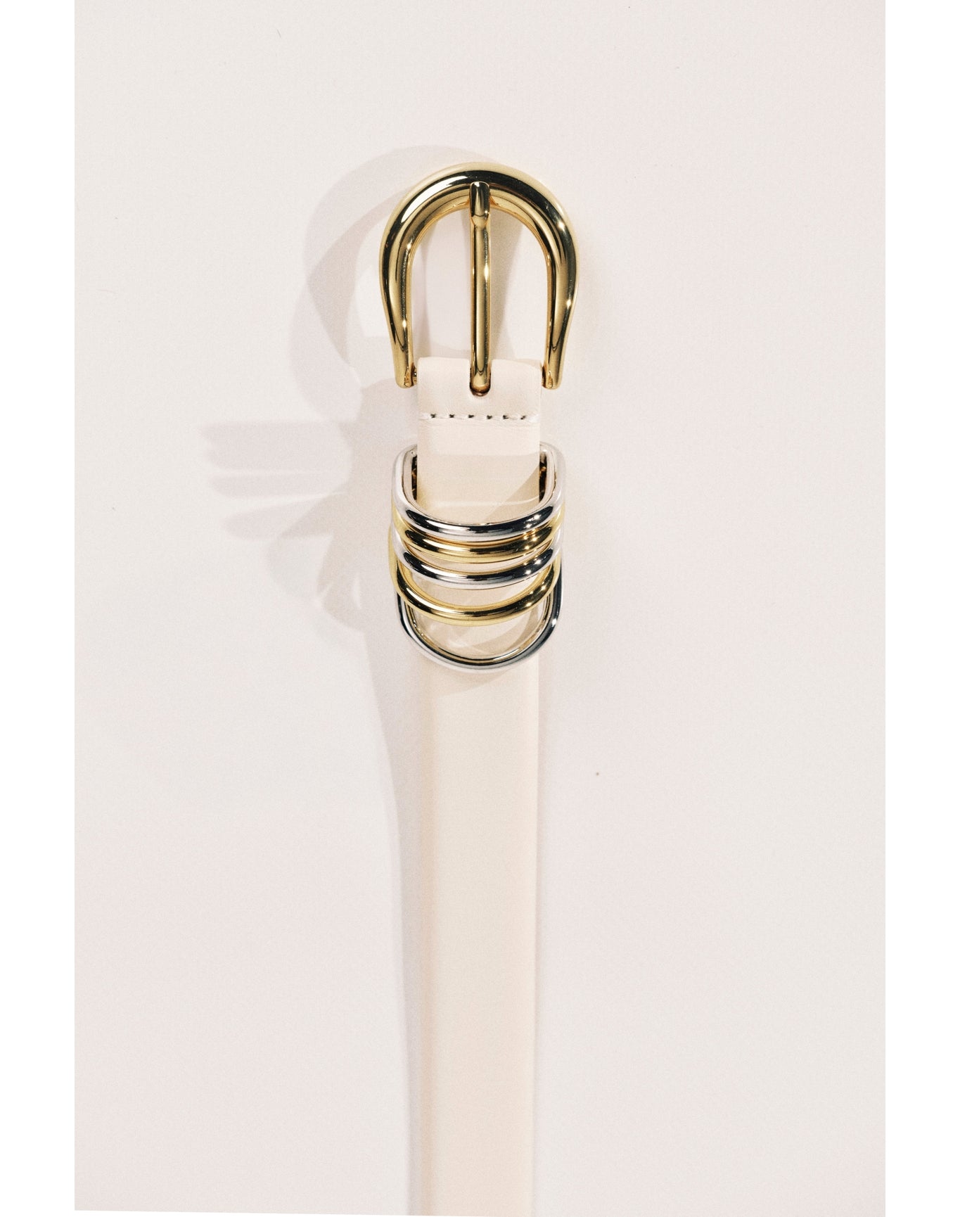 Hollyhock Mixed Metal | Ivory & Silver & 24K Gold