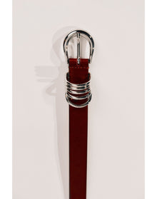 Hollyhock Silver | Bordeaux & Silver