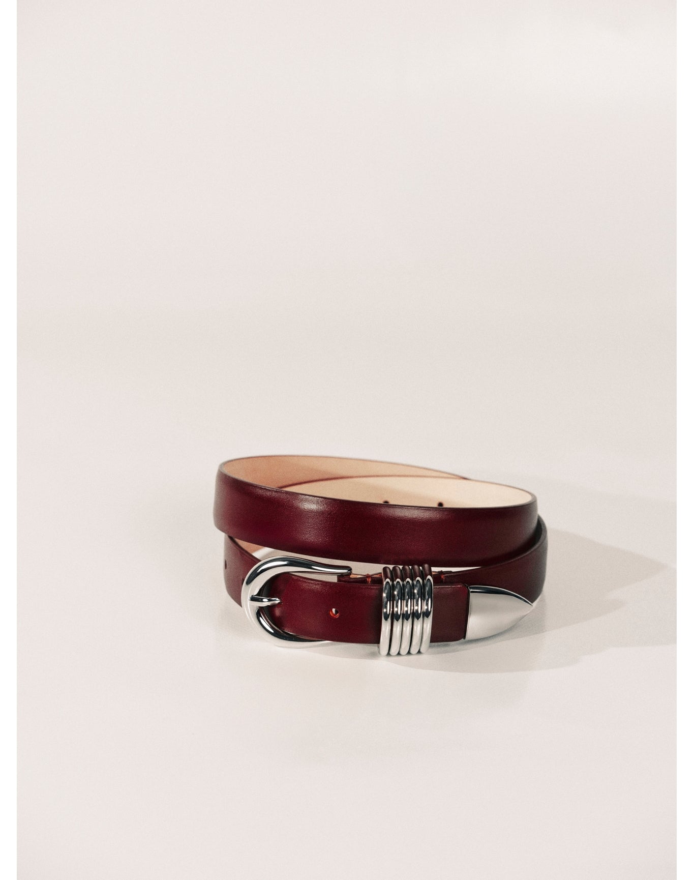 Hollyhock Silver | Bordeaux & Silver