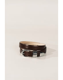 Hollyhock Silver | Marrone & Silver