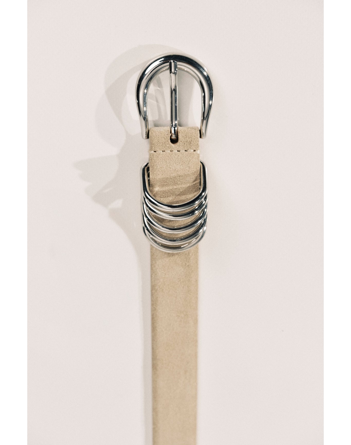 Hollyhock Suede | Papyrus Suede & Silver