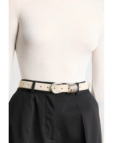 Hollyhock Suede | Papyrus Suede & Silver